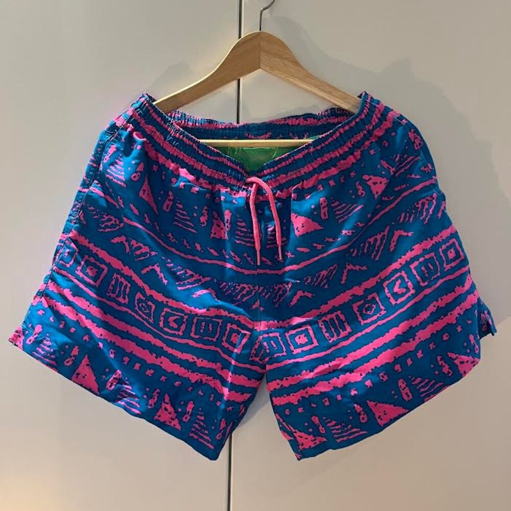 Chubbies, Aztec print swim trunks XL